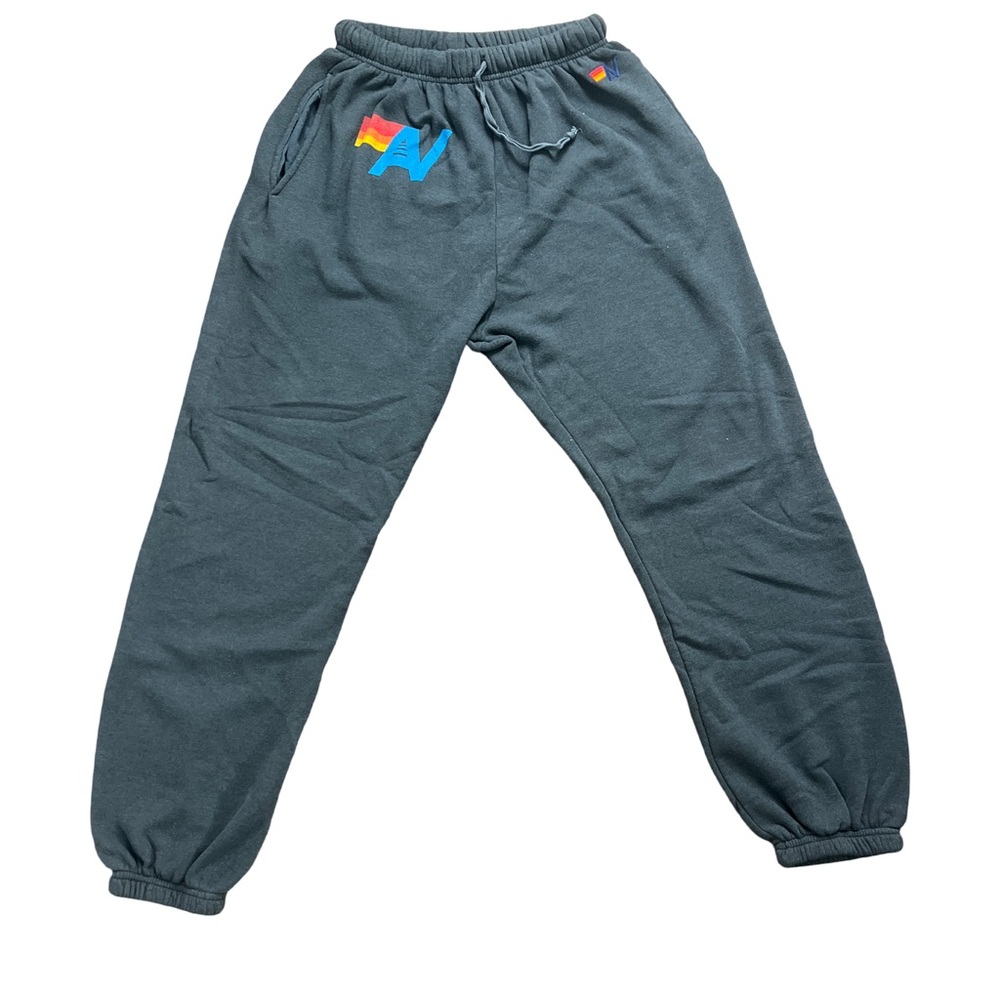Aviator Nation Charcoal Gray Joggers